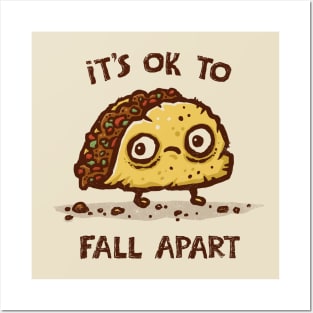 It's OK to Fall Apart Posters and Art